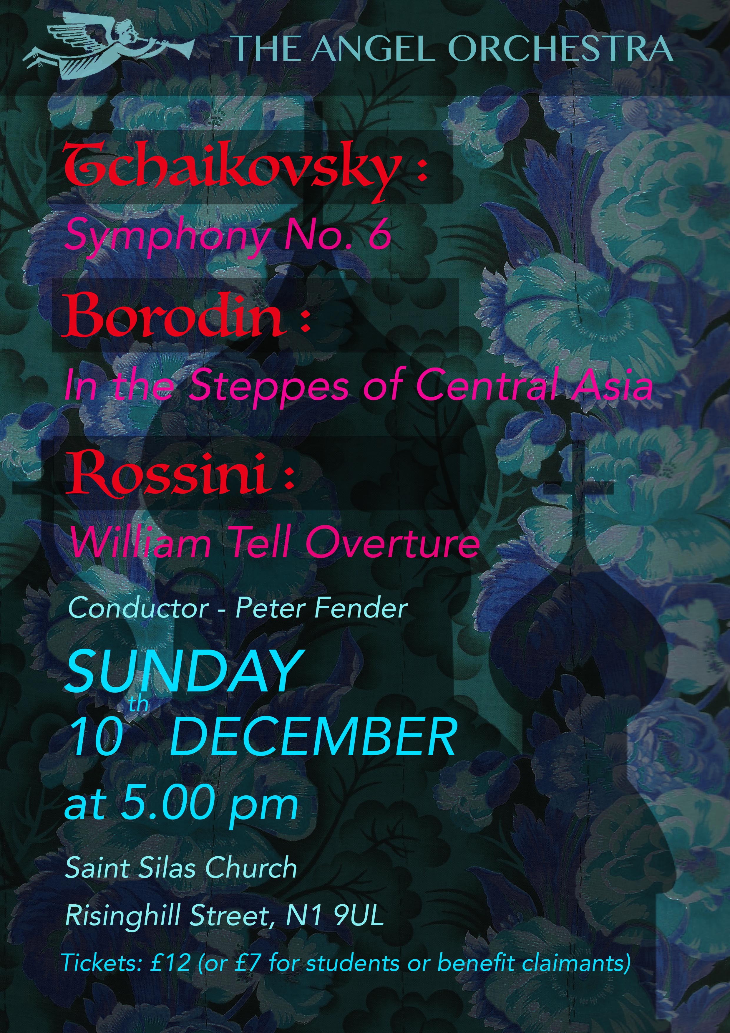 Rossini: William Tell Overture; Borodin: In the Steppes of Central Asia; Tchaikovsky: Symphony No. 6